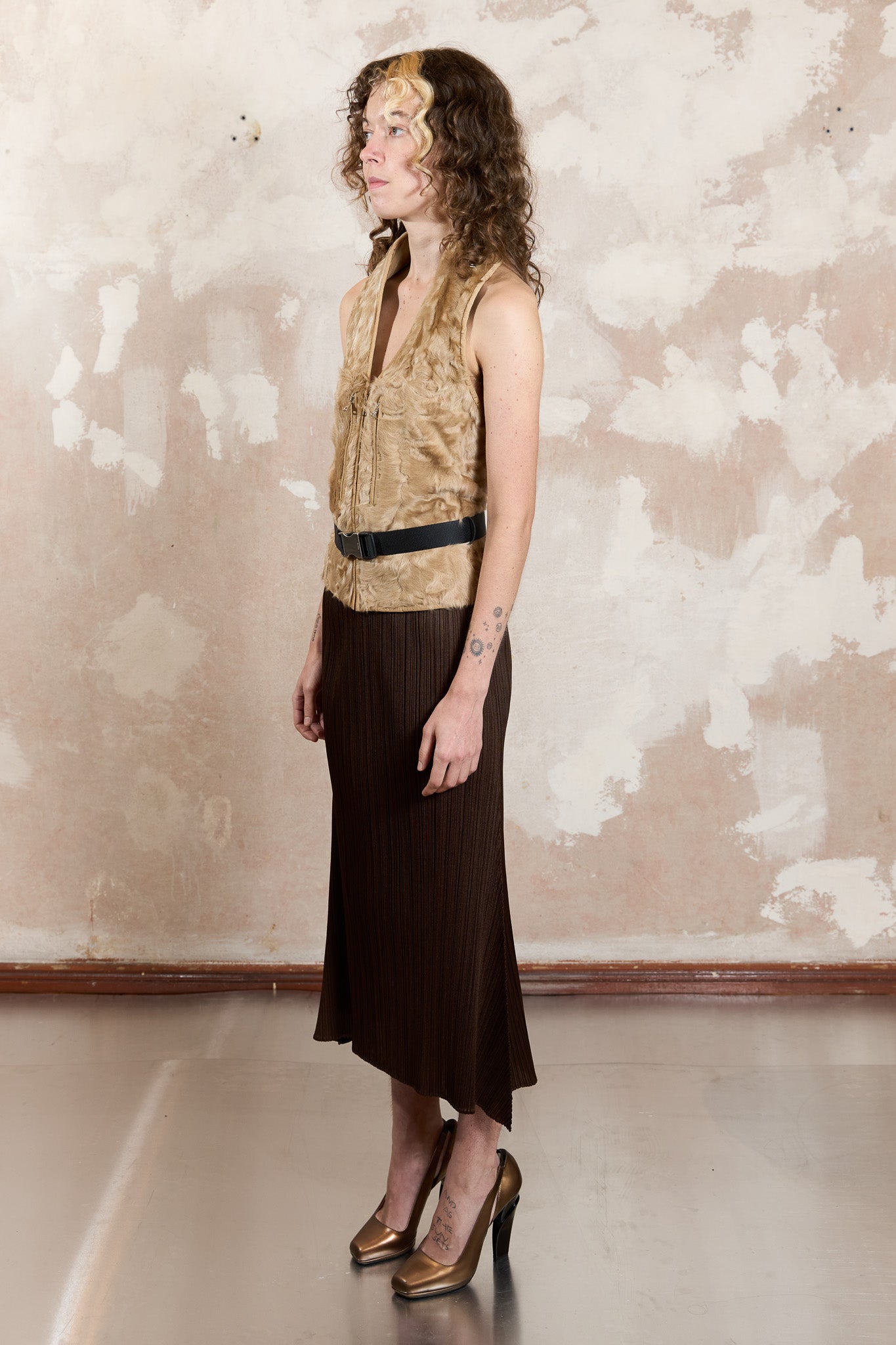 Prada Persian Lamb Waistcoat FW1999