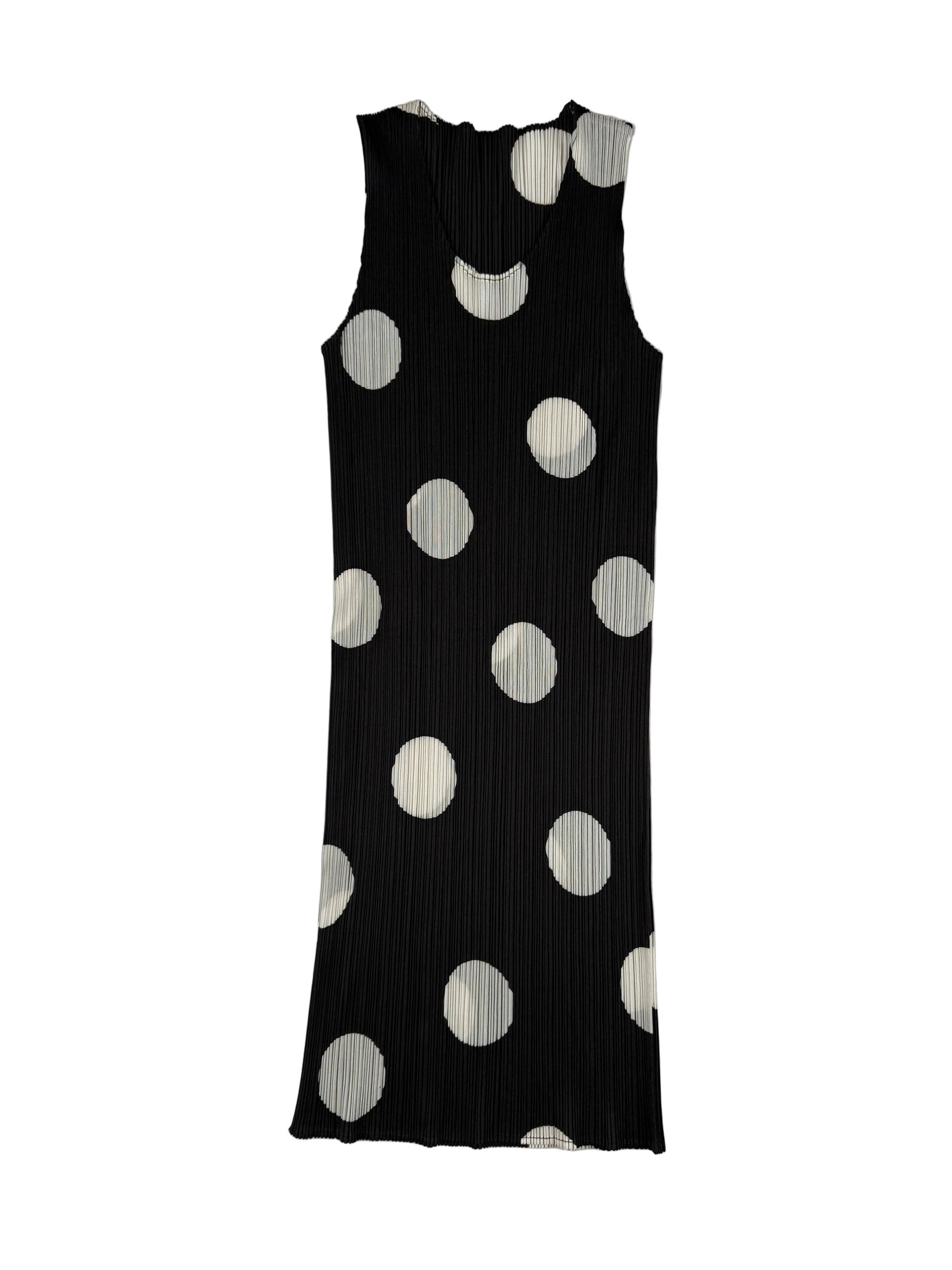 Issey Miyake Pleats Please Polka Dot Dress 1998