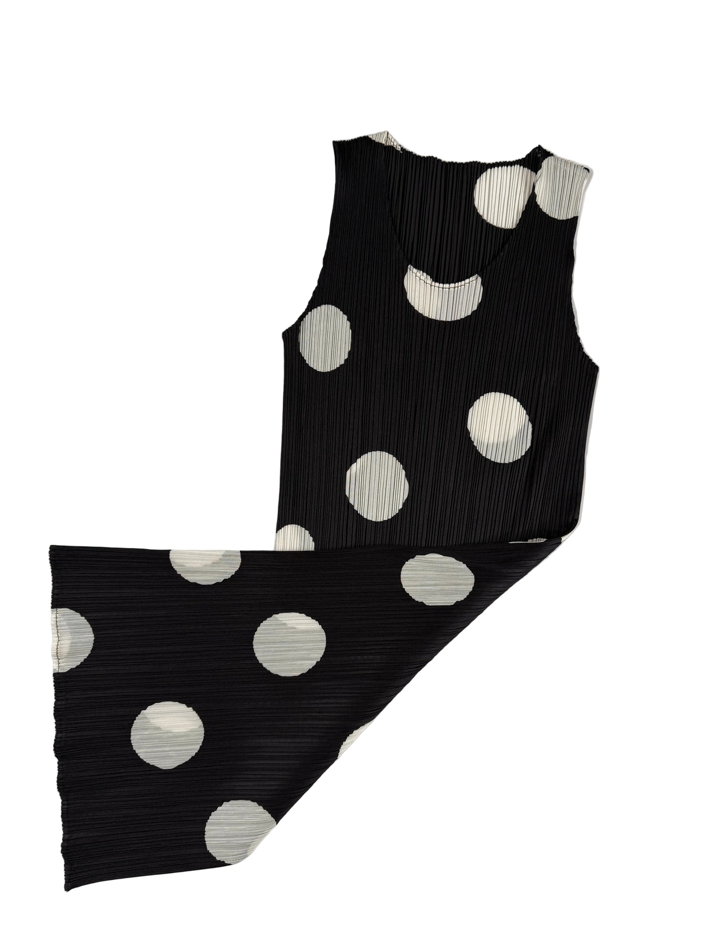 Issey Miyake Pleats Please Polka Dot Dress 1998