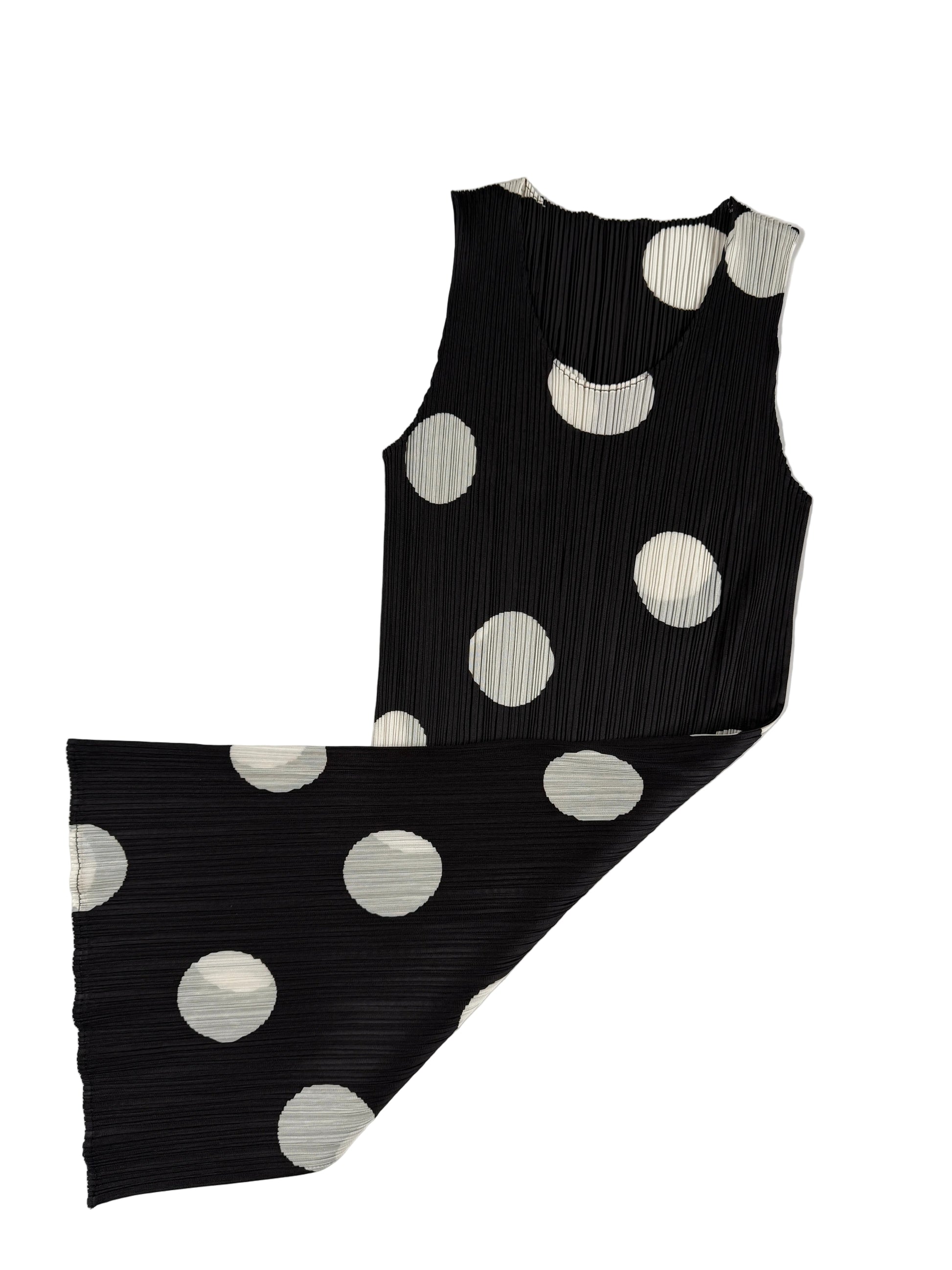Issey Miyake Pleats Please Polka Dot Dress 1998