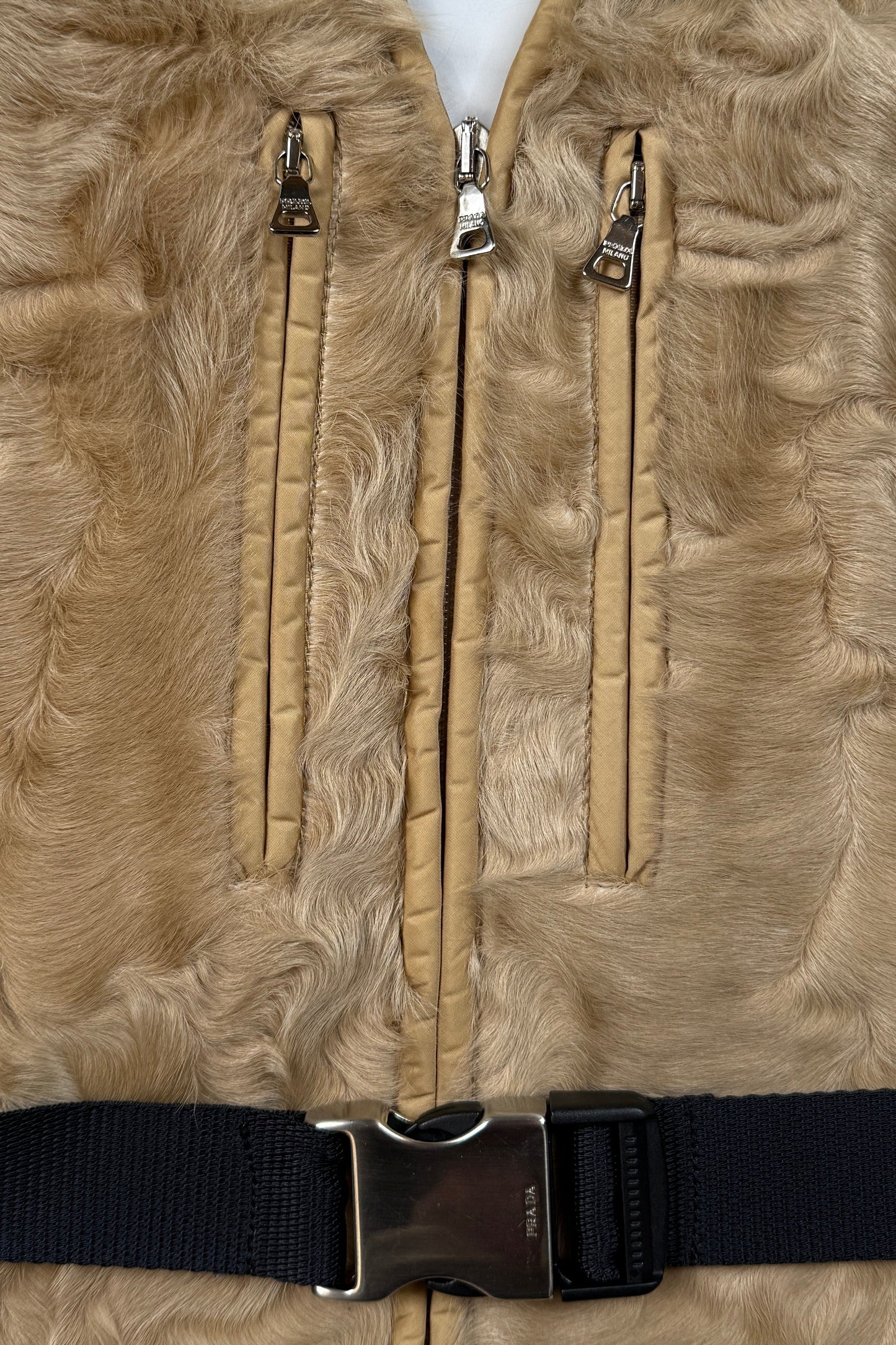 Prada Persian Lamb Waistcoat FW1999